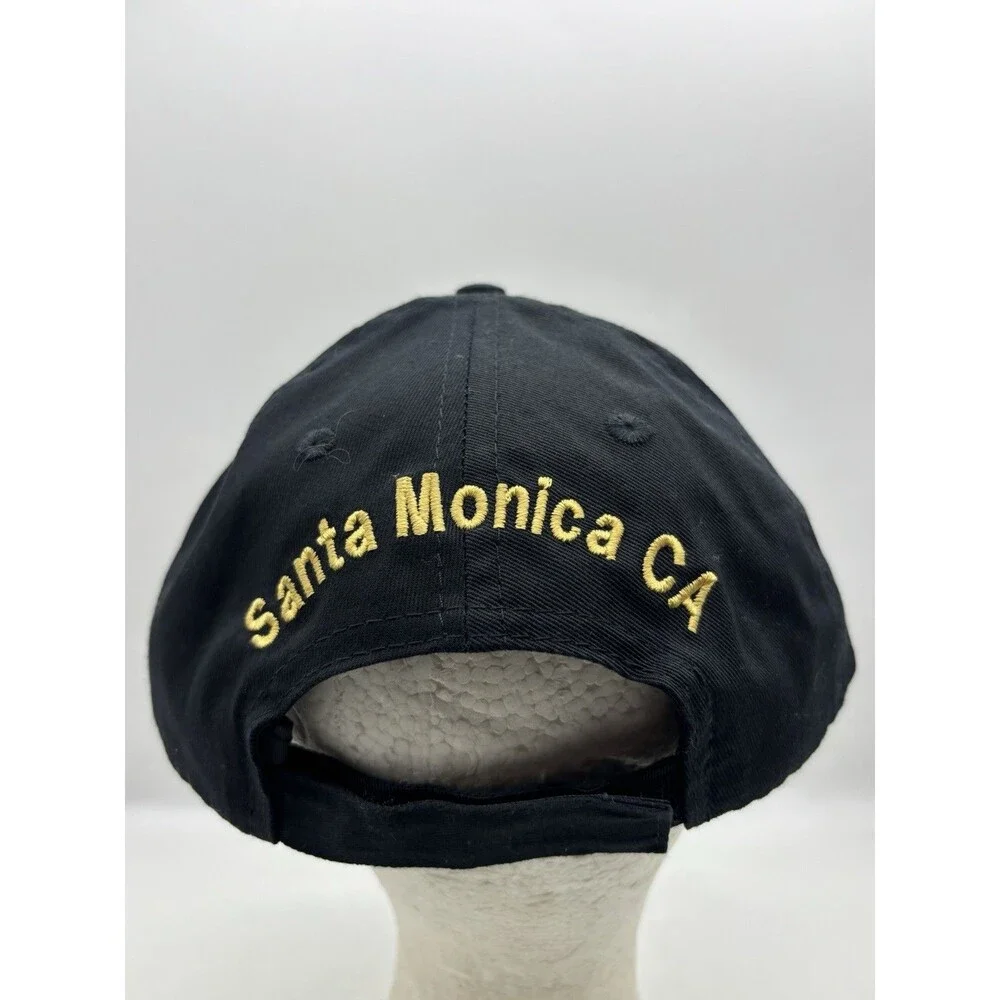 Capt Rons Galley 1934 Santa Monica CA Strapback Hat Black